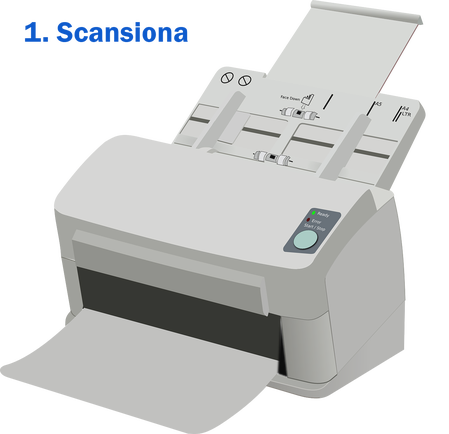 Scansione documenti CAF OnLine